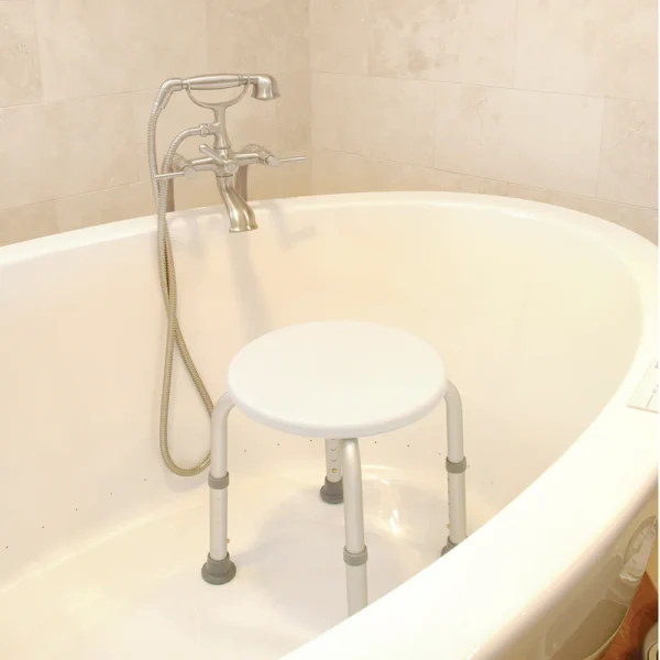 Adjustable Bath Shower Stool 1