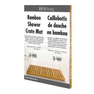 Bamboo Shower Crate Mat