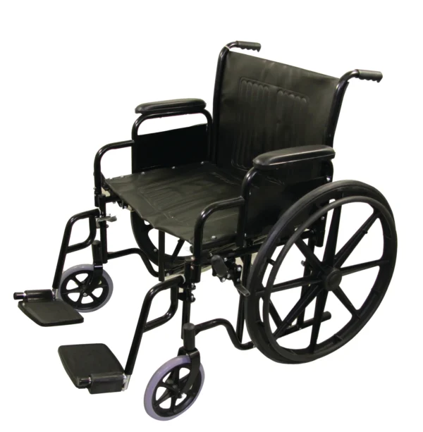 Light weight 24" / 61 cm Bariatric Wheelchair Biosmedical