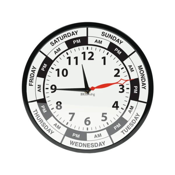 Day Reminder Clock by Biosliving