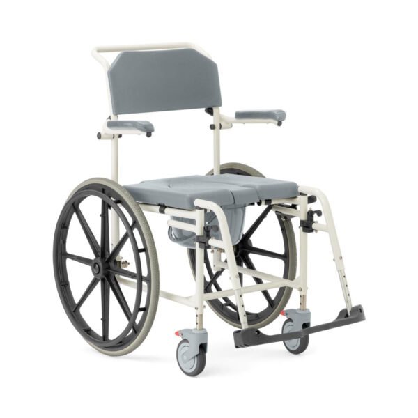 Medline Canada 3 in 1 Aluminum Shower Commode Wheelchair