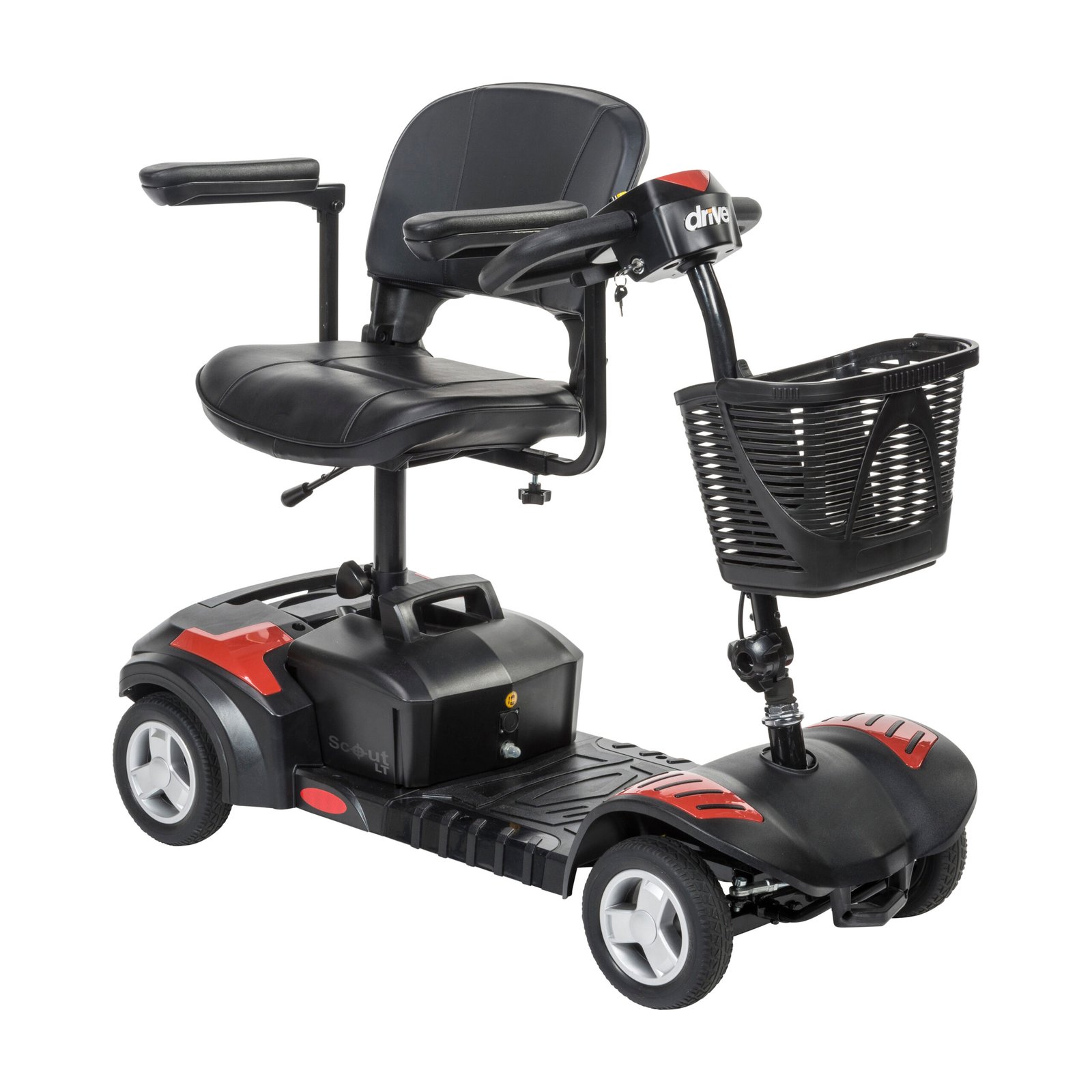 Scout LT 4-Wheel Scooter by Drive 20AH Extended Battery (Rental) - Image 9