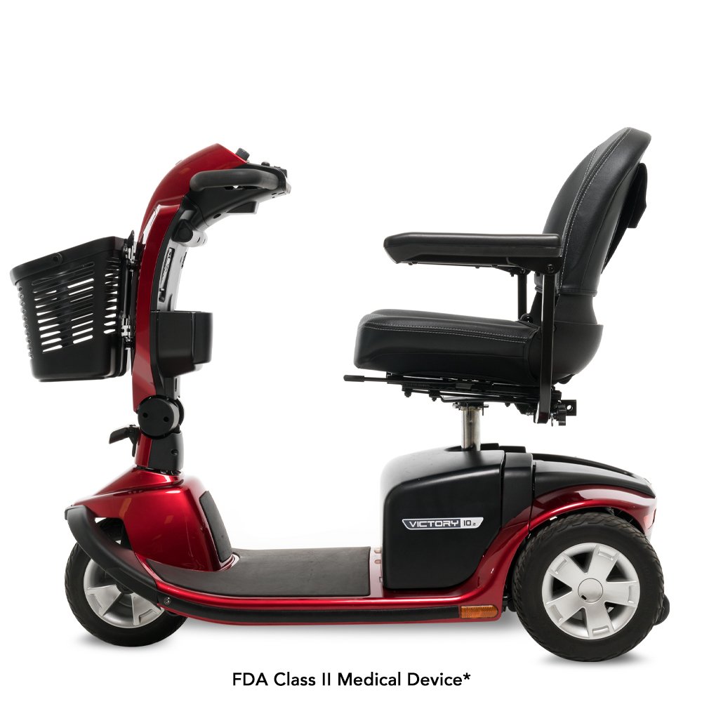 Pride Victory 10.2 4 Wheel Mobility Scooter (Heavy Duty Rental) - Image 5