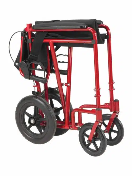 Basic Aluminum Transport Chair 12-Inch Wheels (Rental) - Image 5
