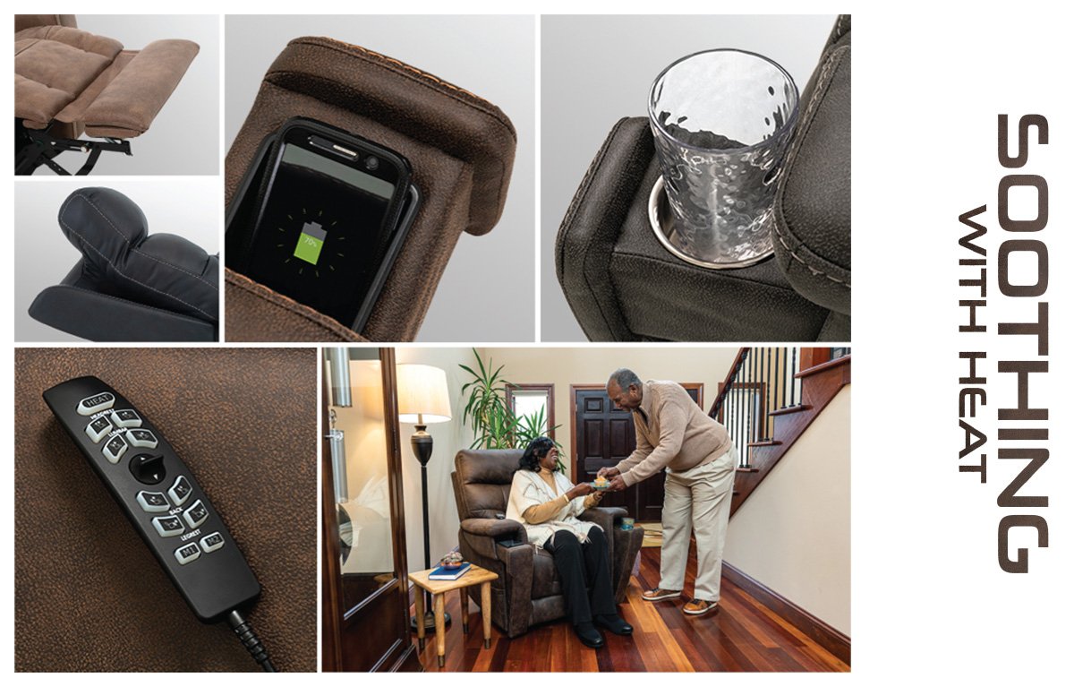 Upgraded Model VivaLift Radiance PLR3955 Lift Chair (Rental) - Image 6