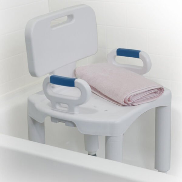Premium Series Shower Chair with Back and Arms by Drive