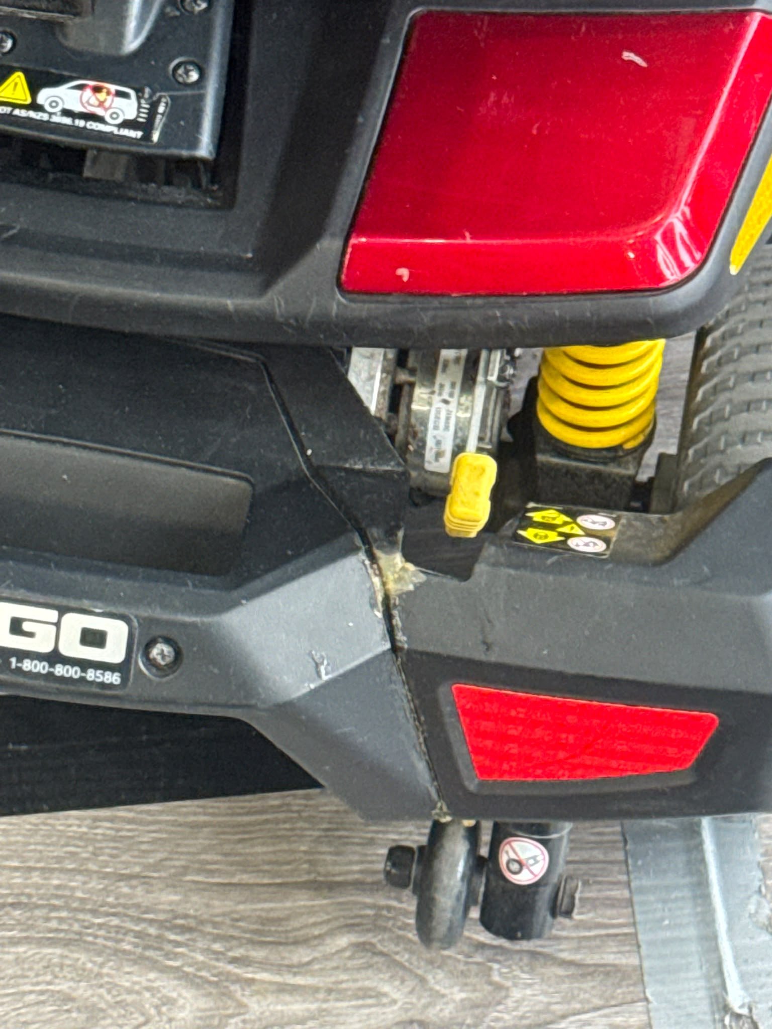 Go-Go LX with CTS 4-Wheel Scooter (floor model) - Image 8