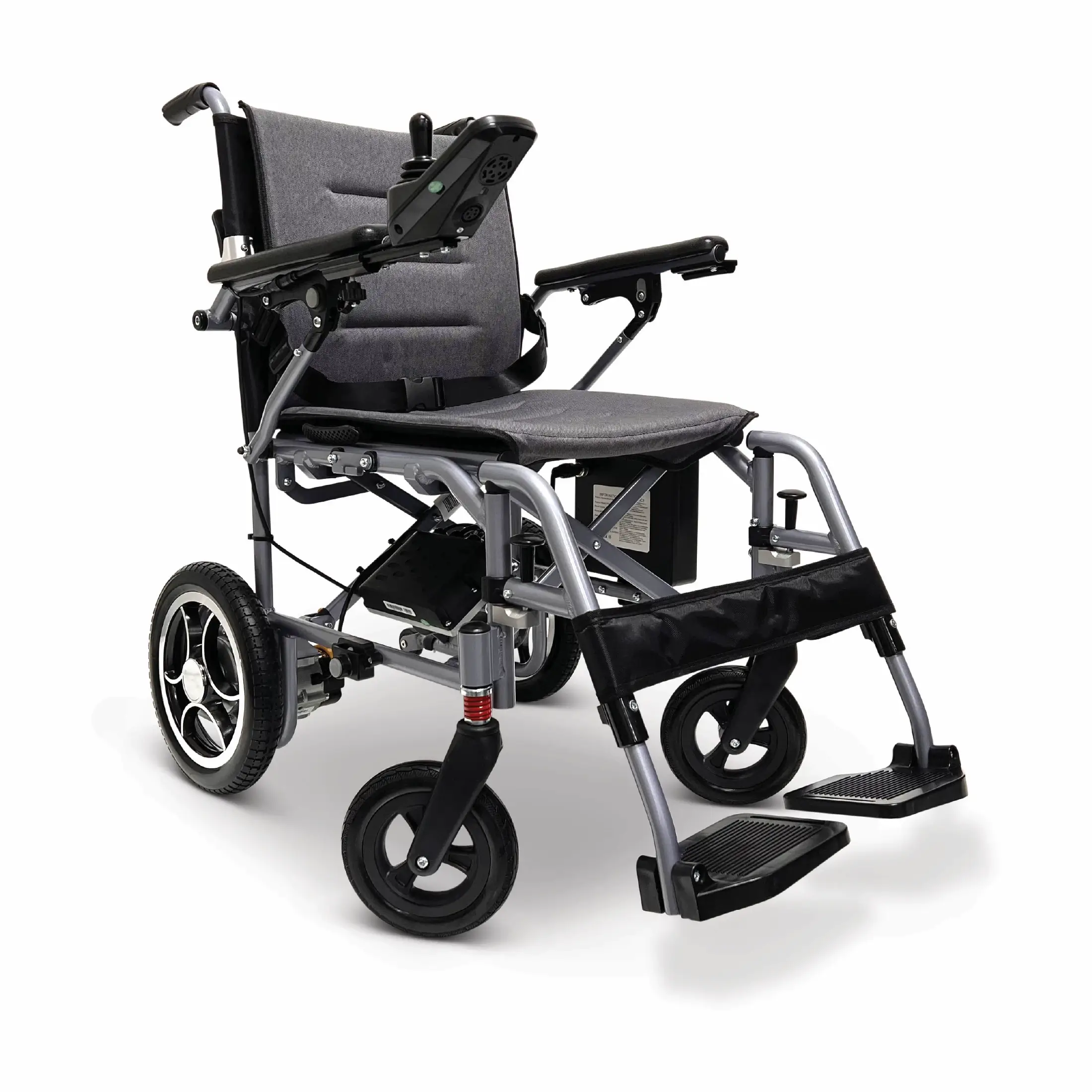 ComfyGOX 7LightweightFoldableElectricWheelchairforTravelwithRemoteControlProductPictures7