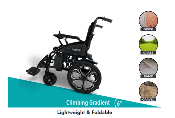 Foldable  Electric Wheelchair (6011 Light Weight)