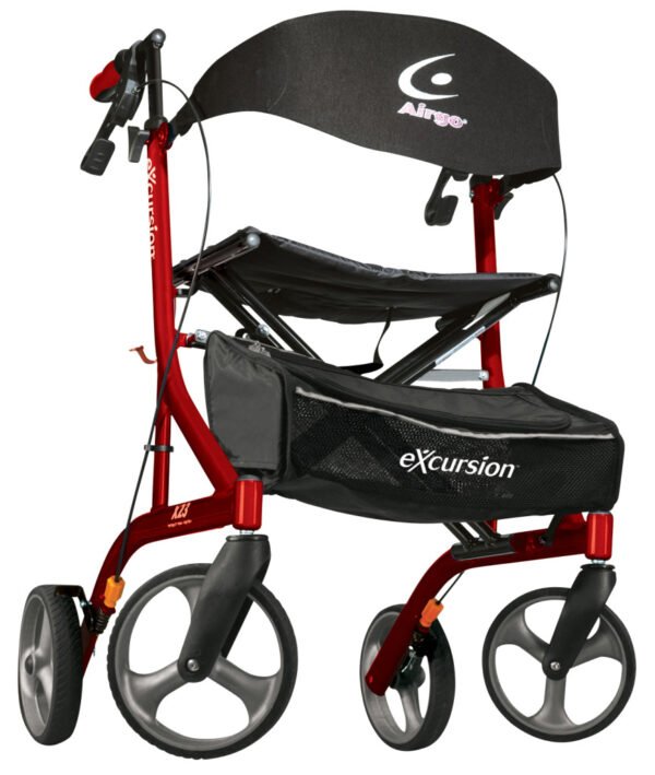 Airgo eXcursion X23 Lightweight Side-fold Rollator Tall Height