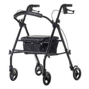 Drive Medical Travel Rollator, Black