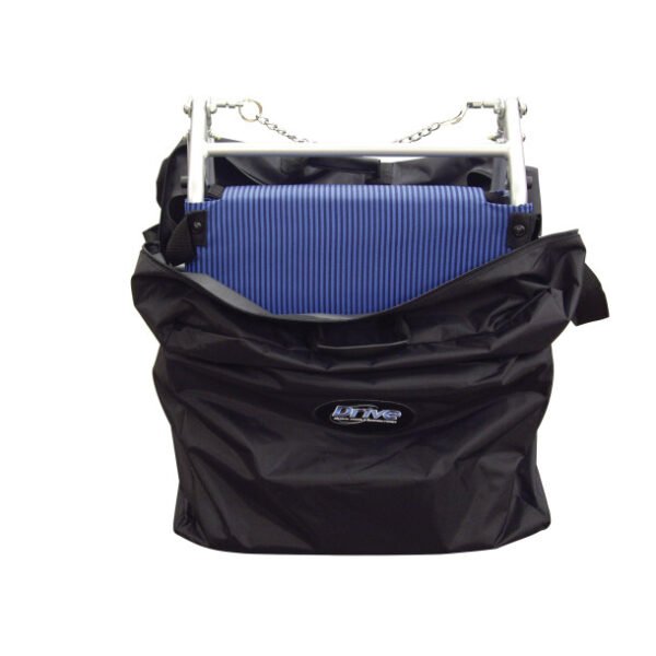 Super Light, Folding Transport Chair with Carry Bag and Flip-Back Arms - Image 2