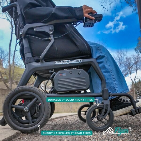 AirFlyer Ultra Lightweight Carbon Fiber Electric Wheelchair​ - Image 7
