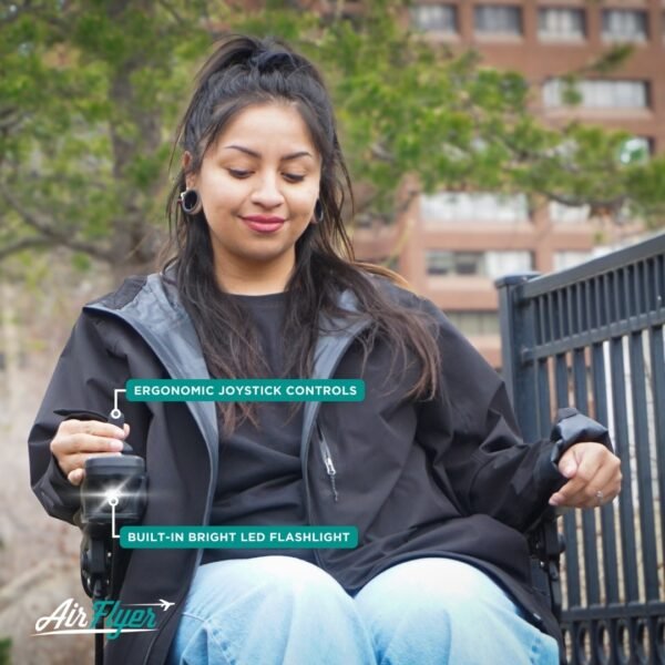 AirFlyer Ultra Lightweight Carbon Fiber Electric Wheelchair​ - Image 5