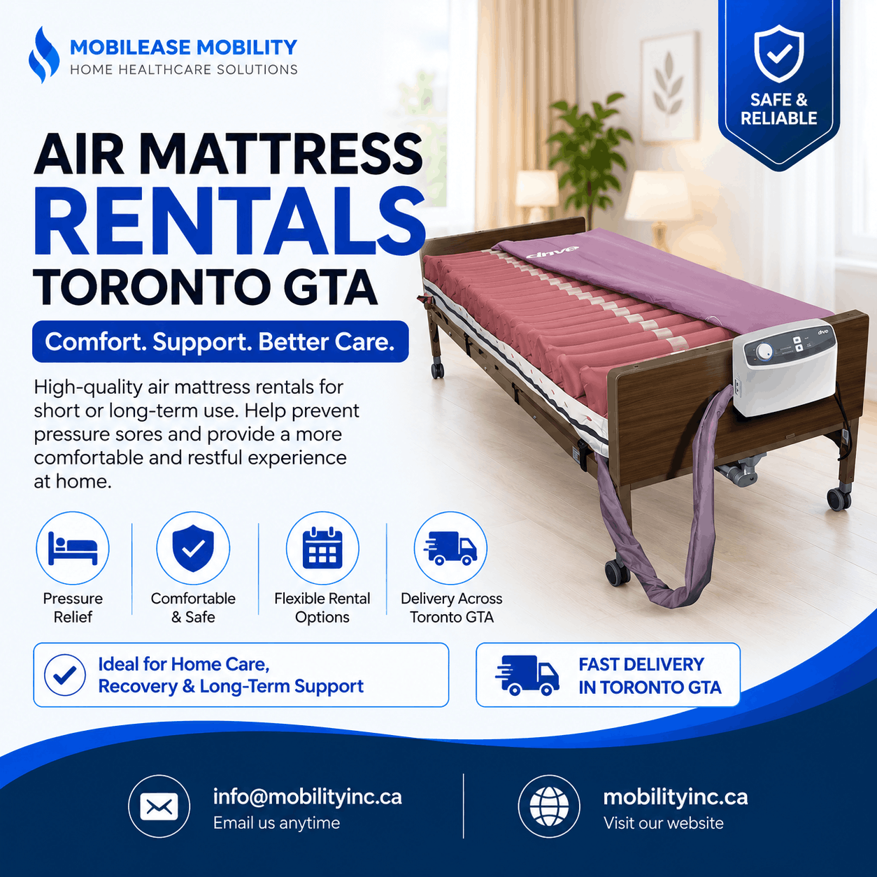 Air mattress rentals