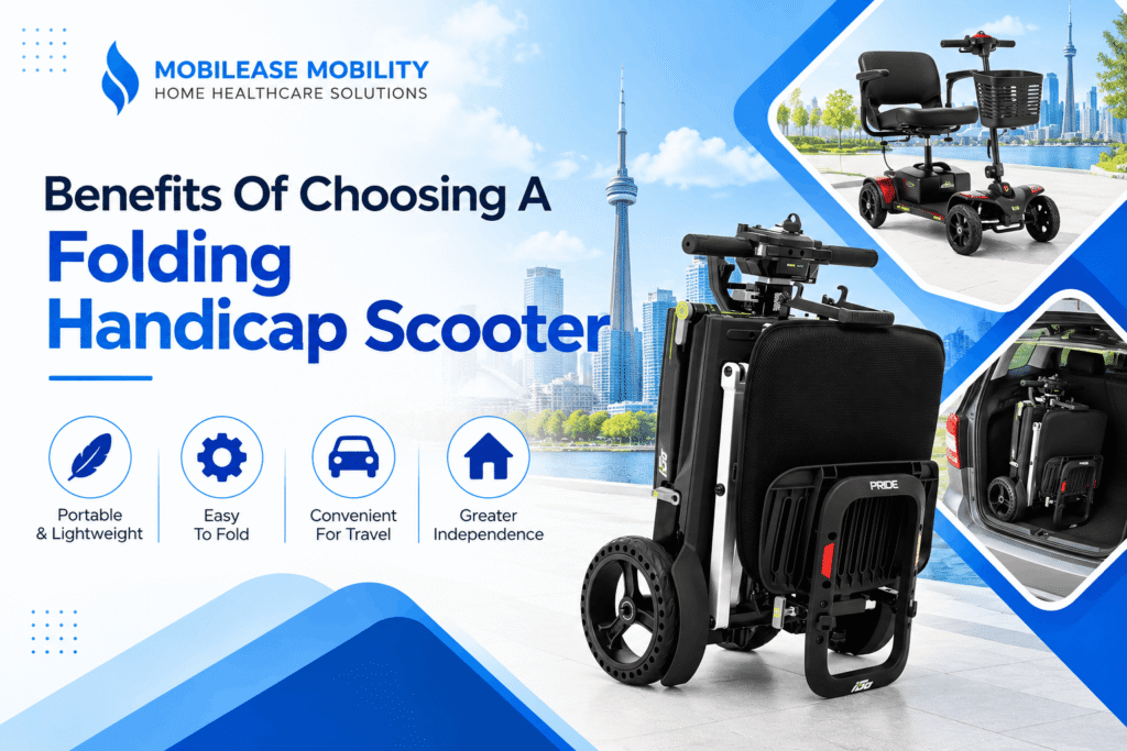 Benefits Of Choosing A Folding Handicap Scooter