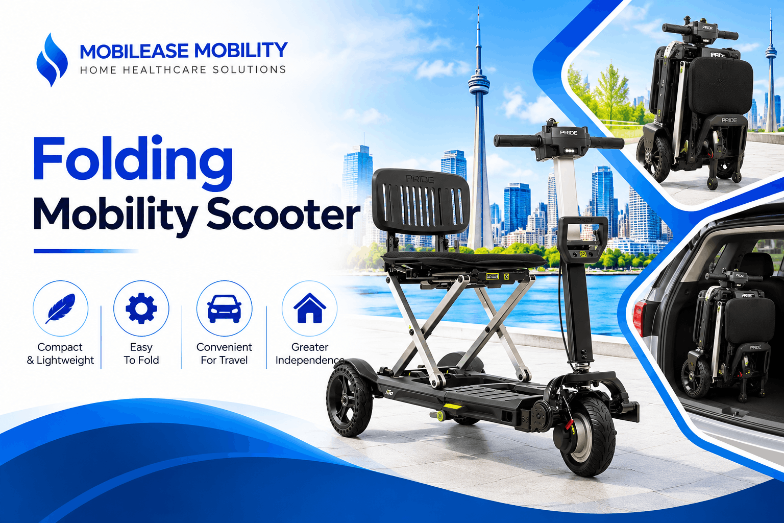 folding mobility scooter