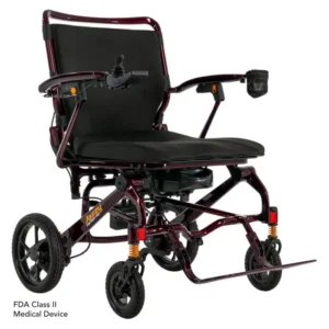 Pride Jazzy Carbon HD Lightweight Folding Power Wheelchair